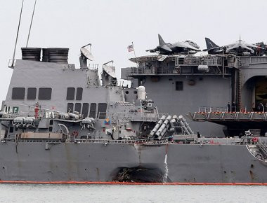 Εντοπίστηκαν όλοι οι σοροί των αγνοούμενων ναυτών από την σύγκρουση του «John S. McCain» (βίντεο)